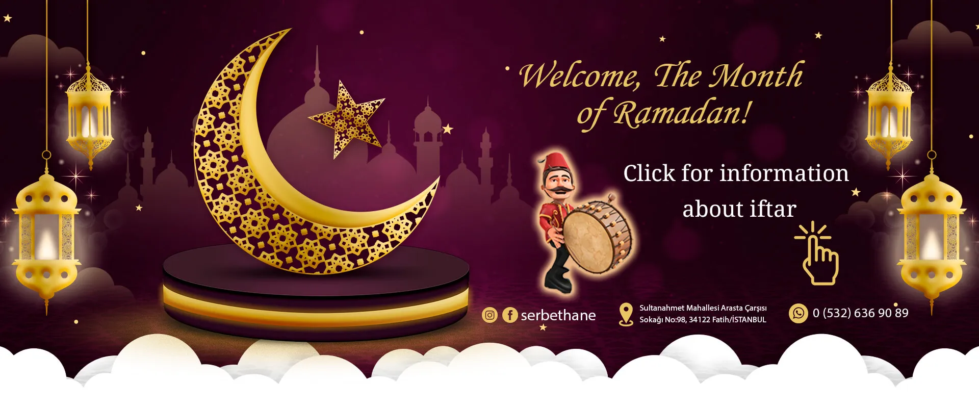 Click for information about iftar